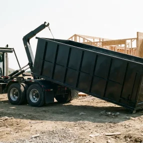 dumper rental all pro property services wake forest north carolina